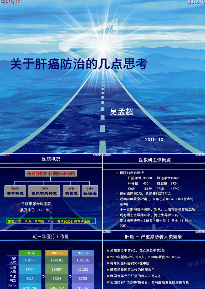 吴孟超院士---关于肝癌防治的几点思考要点