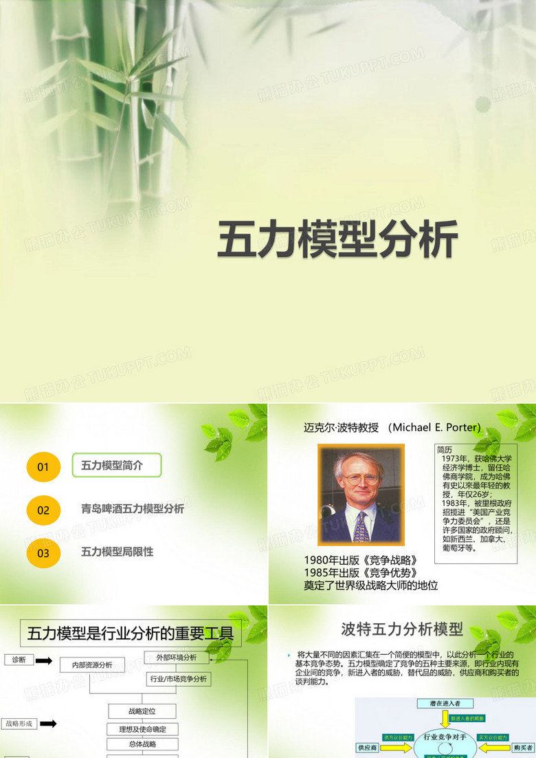 五力模型分析