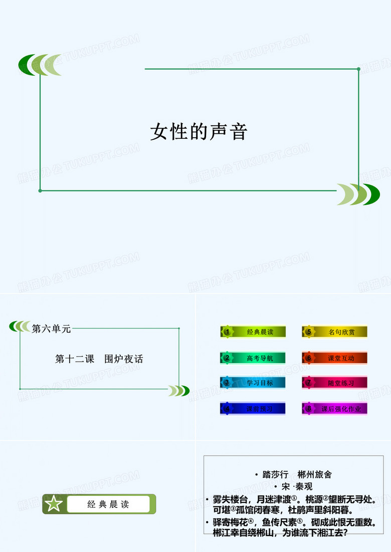 围炉夜话 PPT课件