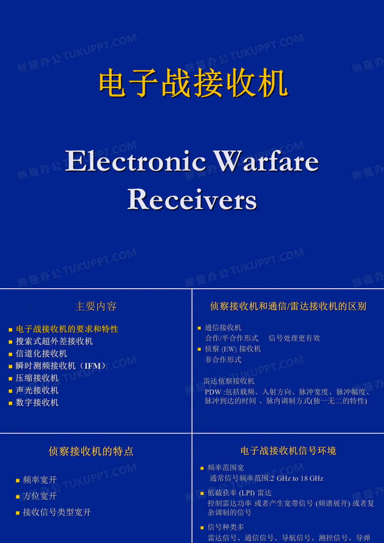 电子科技大学电子侦察接收机 电子科技大学电子侦察接收机