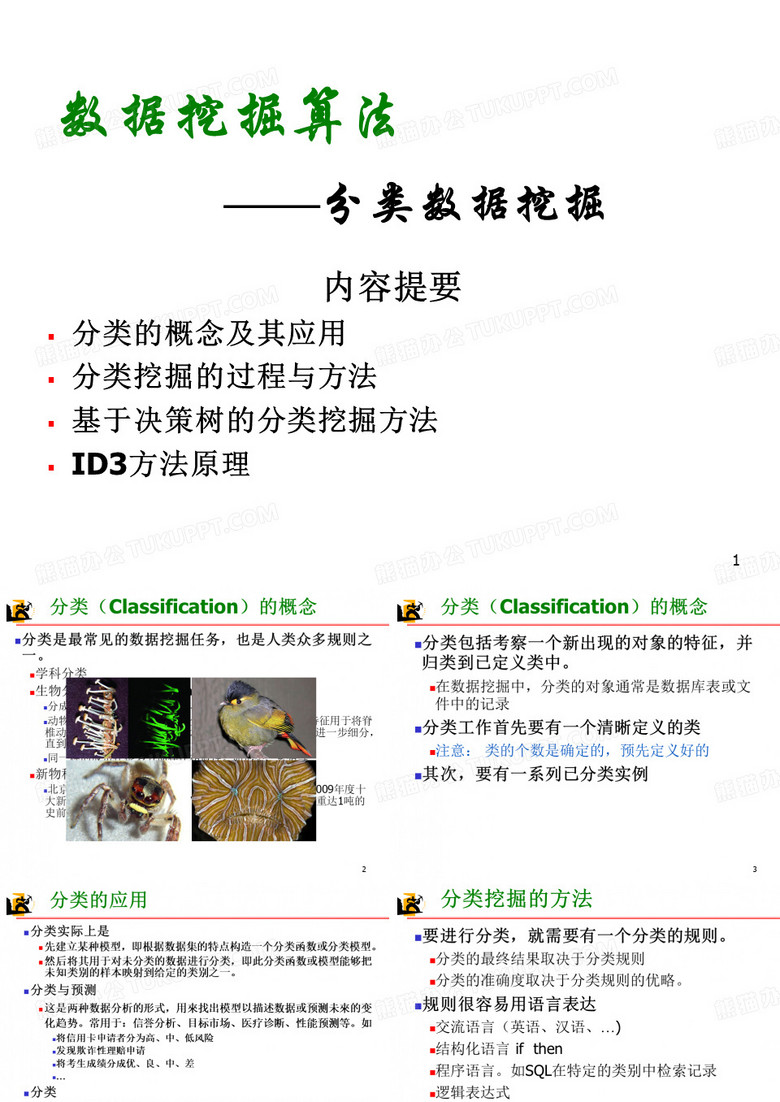 数据挖掘算法_分类数据挖掘