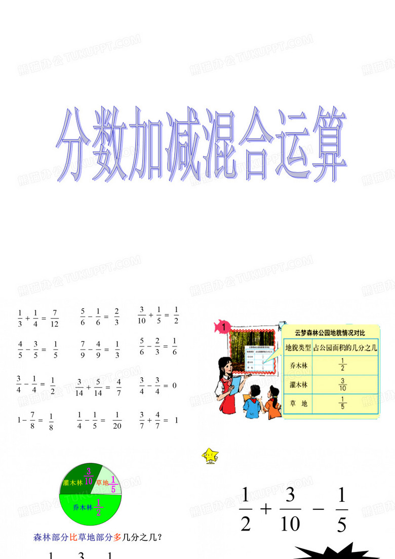 分數(shù)加減混合運算