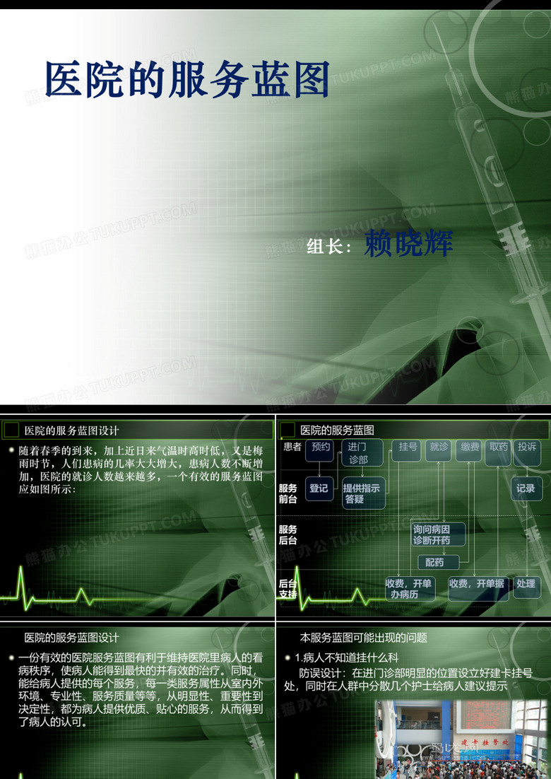 医院的服务蓝图