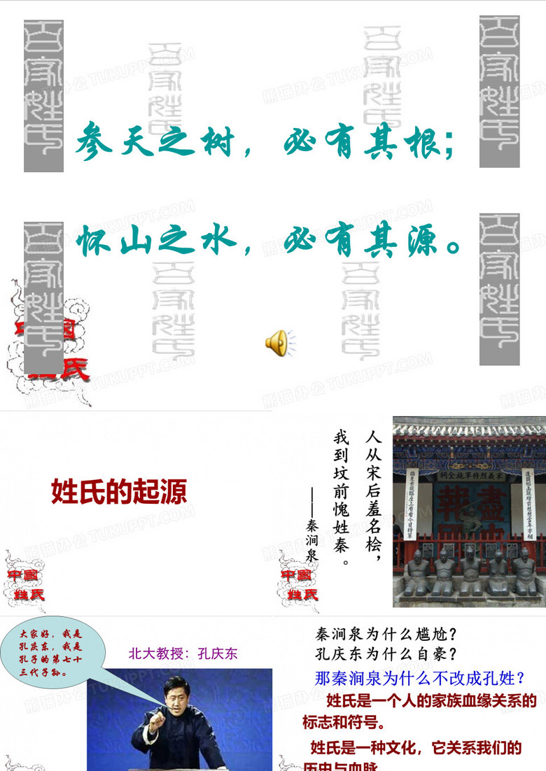 百家讲坛 姓氏文化