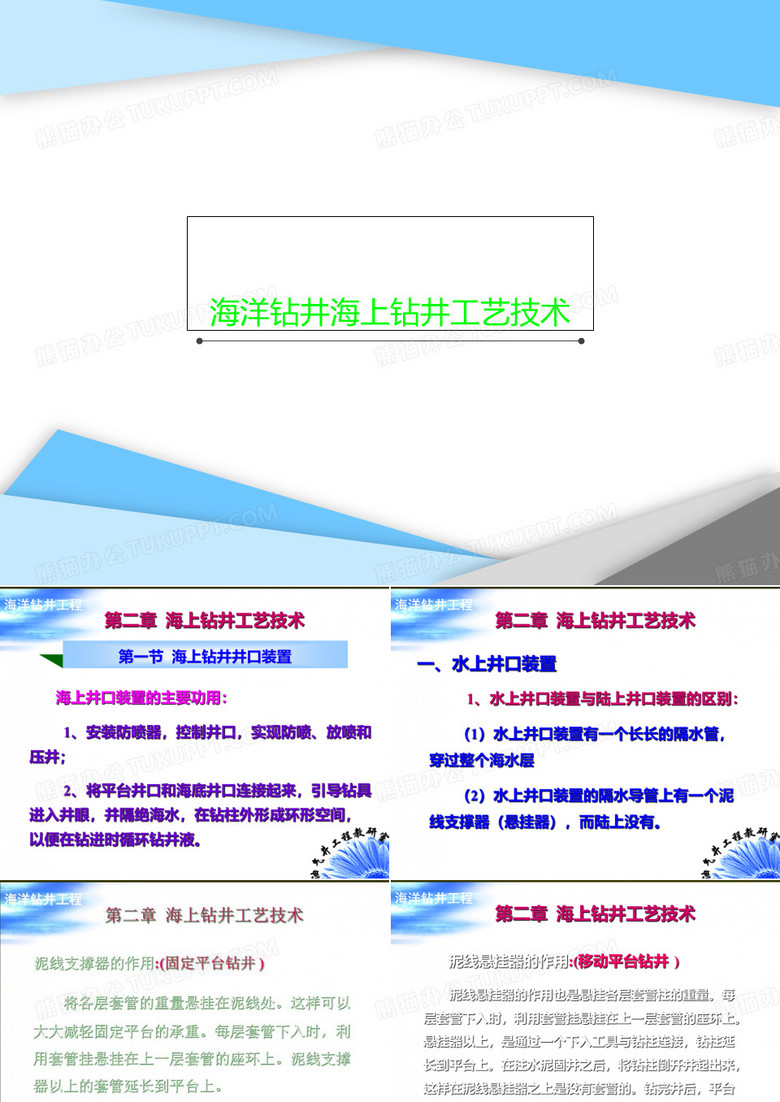 海洋钻井海上钻井工艺技术