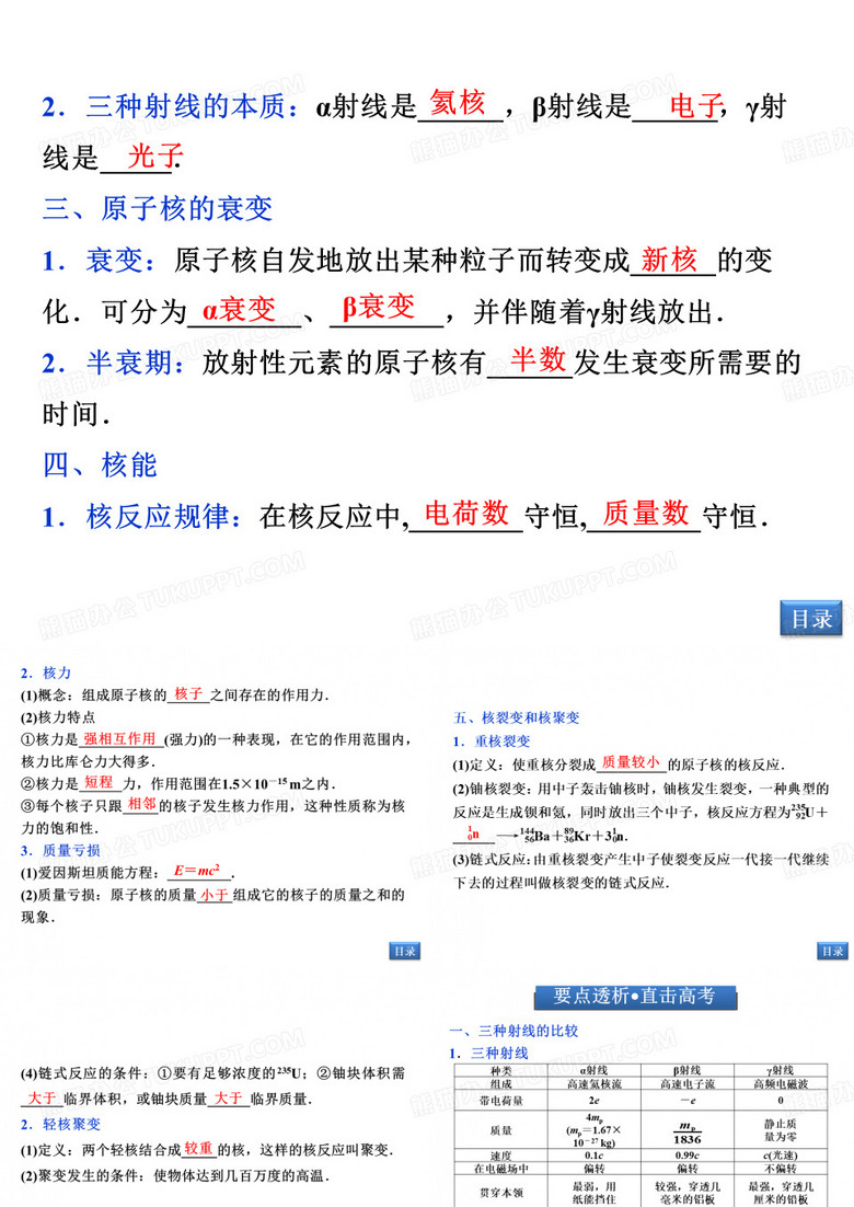 核反应核能