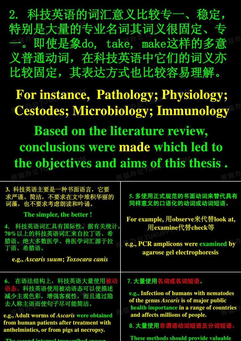 科技英语的特点55页