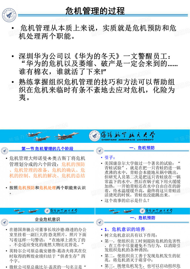 危机管理