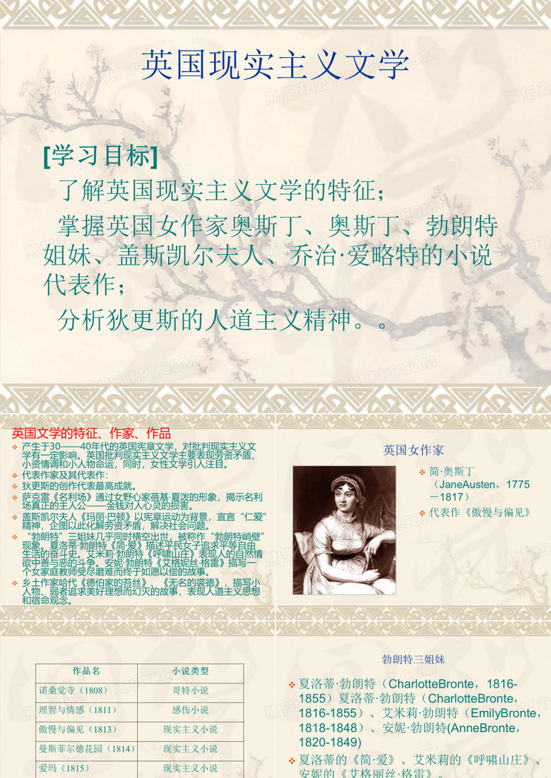 英国现实主义文学