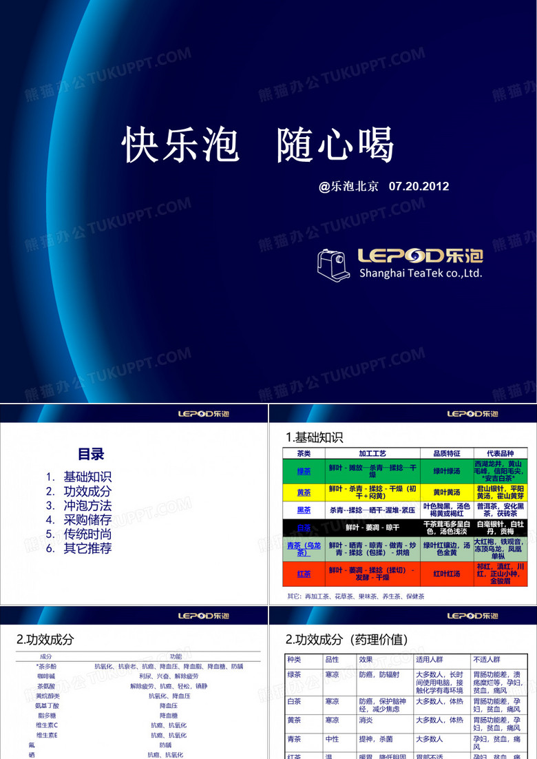科学泡茶基础知识