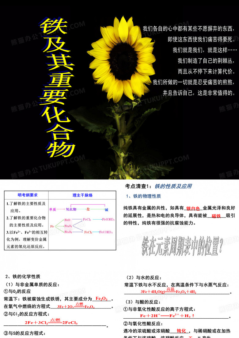 铁及其化合物