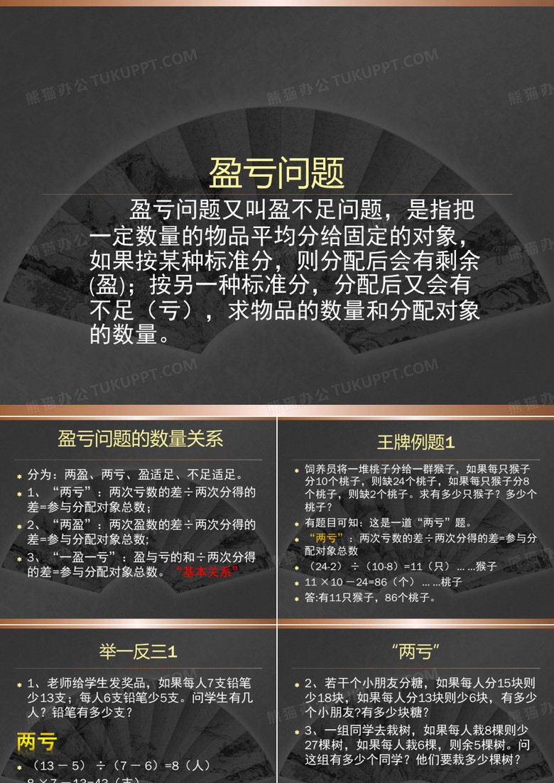 盈亏问题