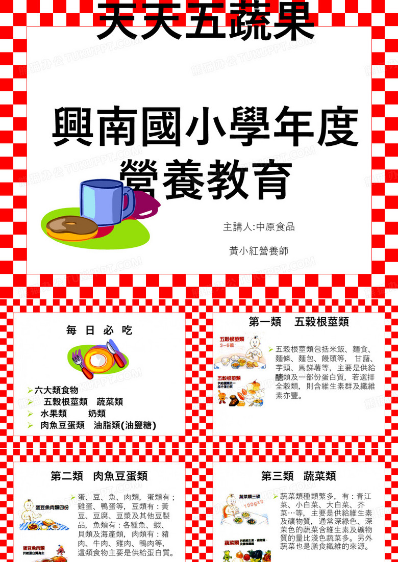 食物金字塔兴南国小
