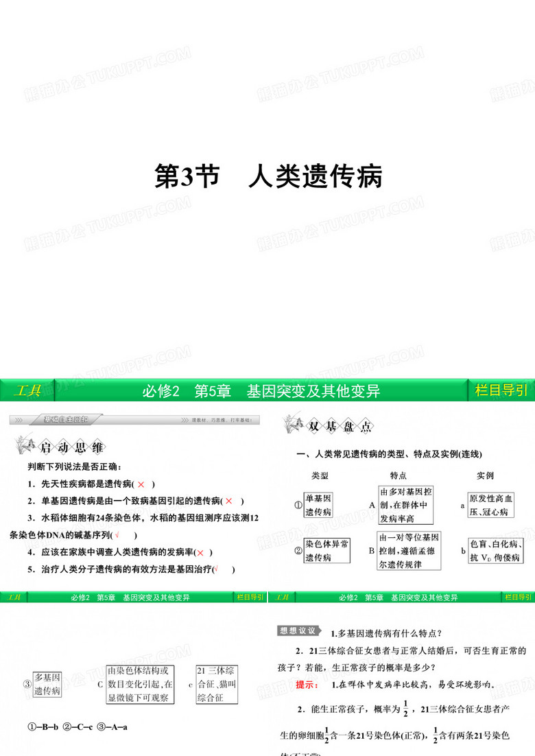 人类遗传病