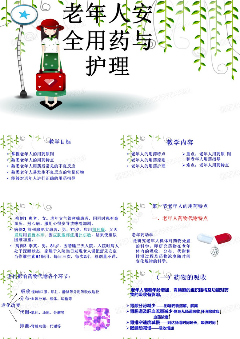 老年人安全用药与护理ppt课件