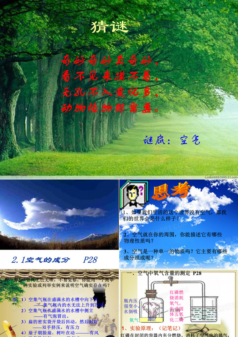 空气的成分