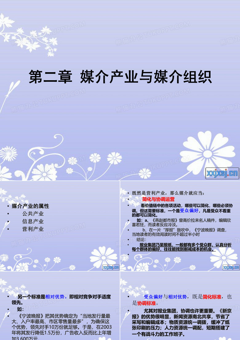 媒介产业与媒介组织