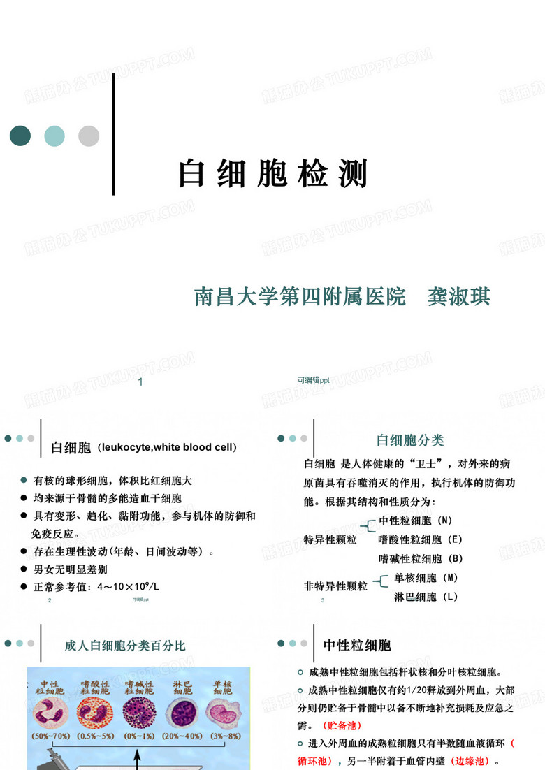 白细胞及血小板