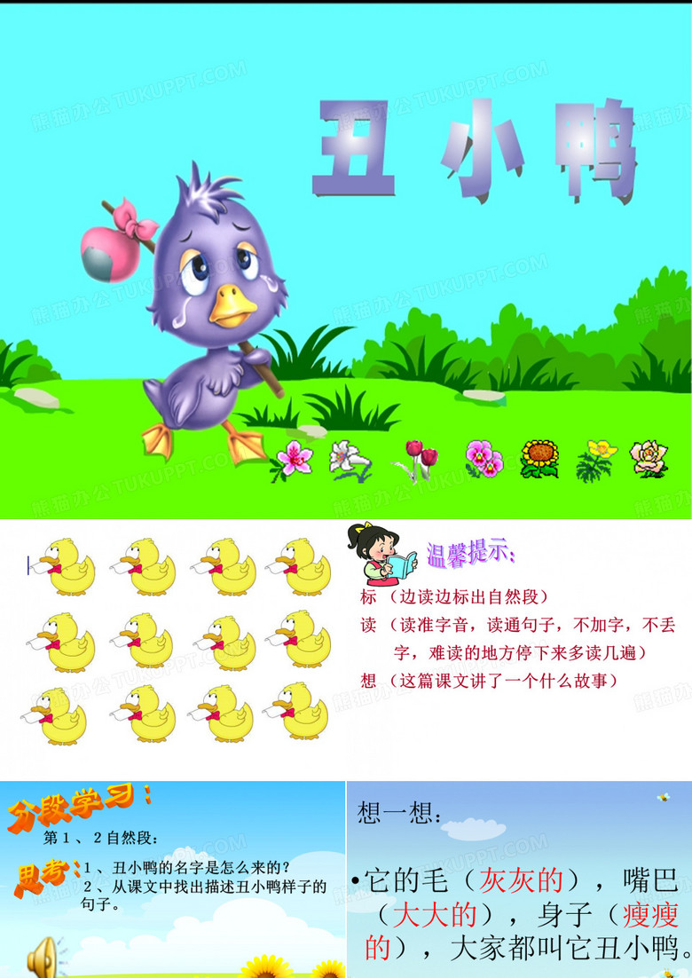 《丑小鸭》课件