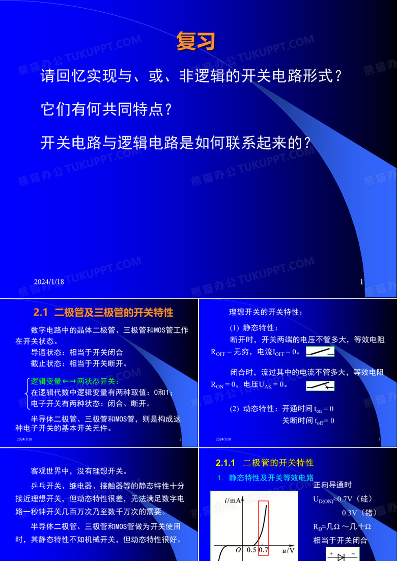 数字电路 逻辑门电路