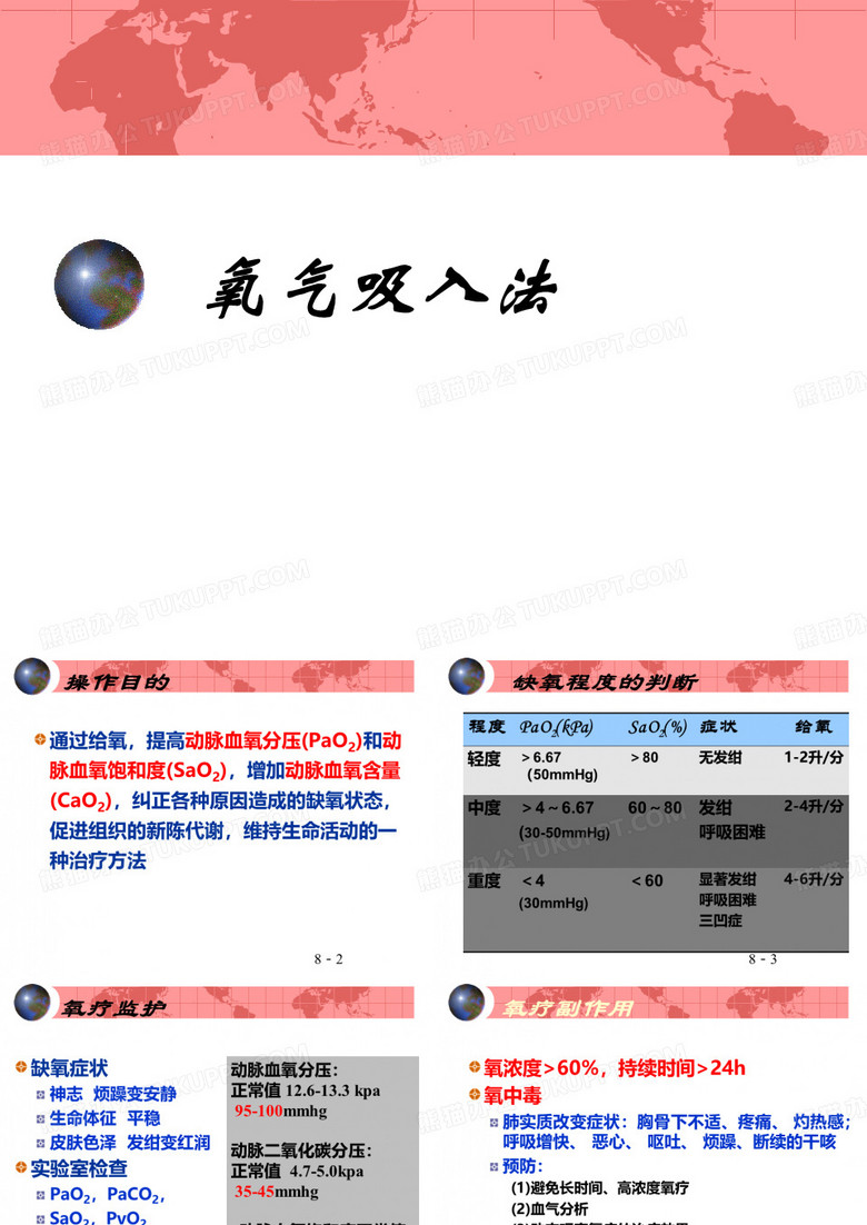 氧气吸入法