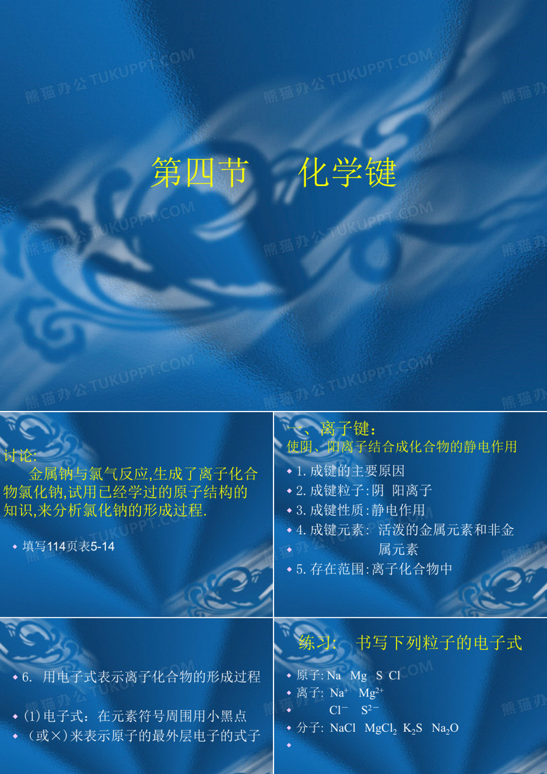 化学键.