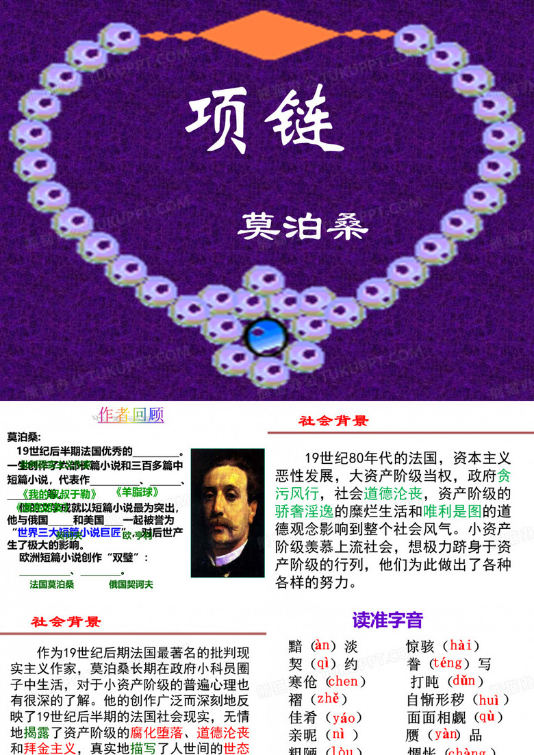 项链课件