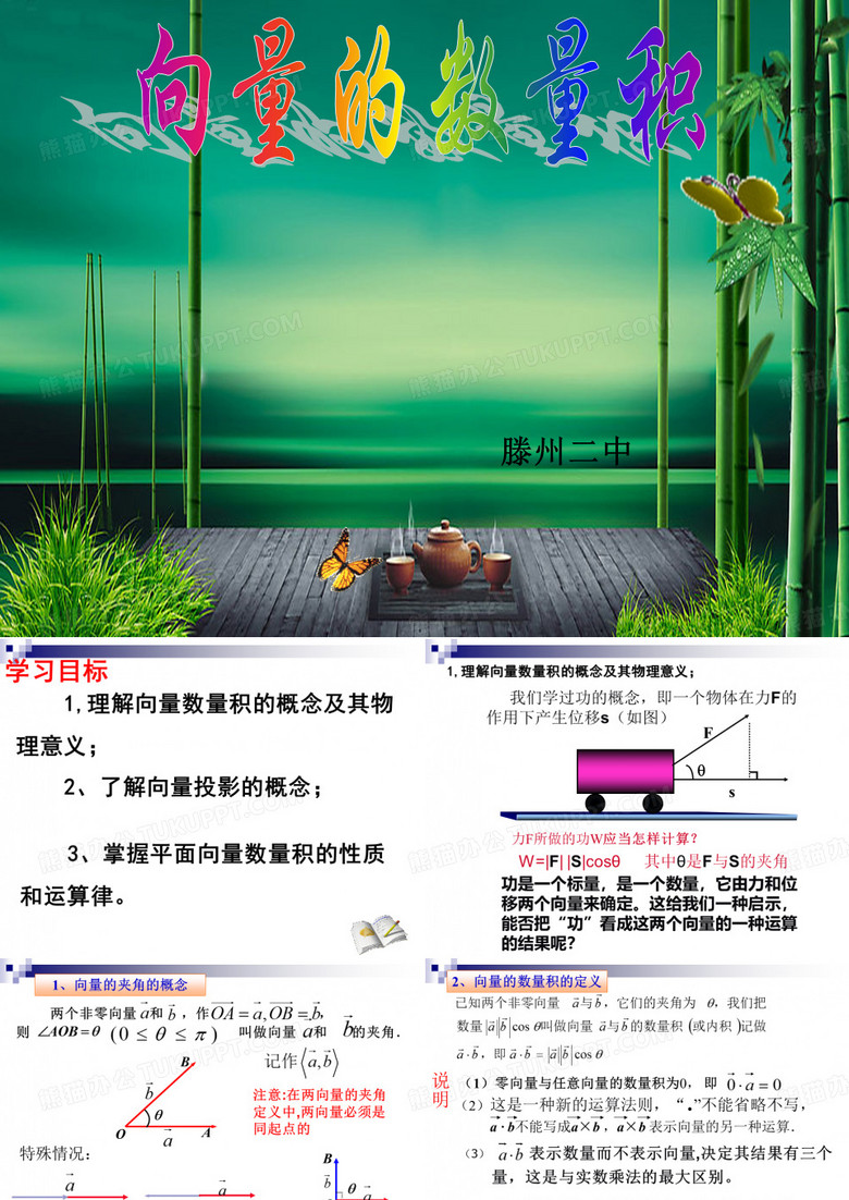 向量的数量积