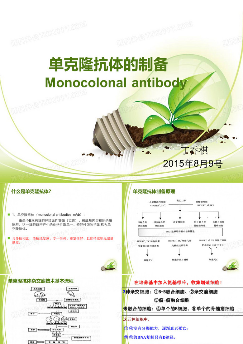 单克隆抗体的制备.