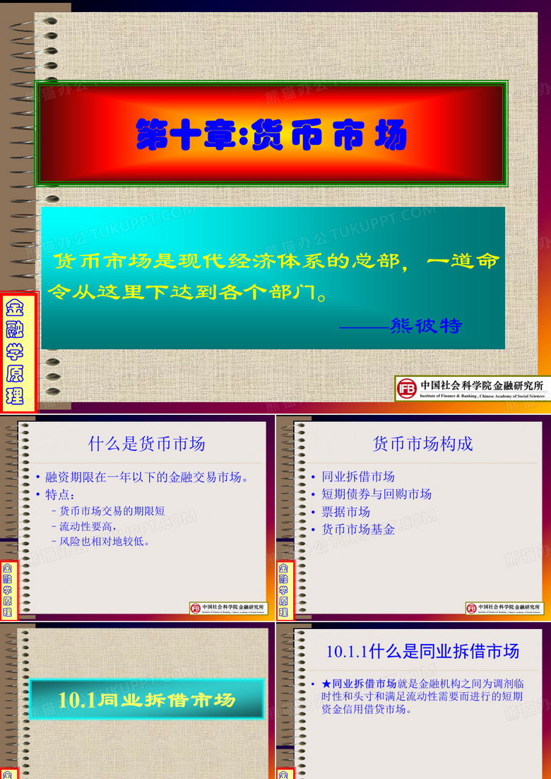 .短期货币市场