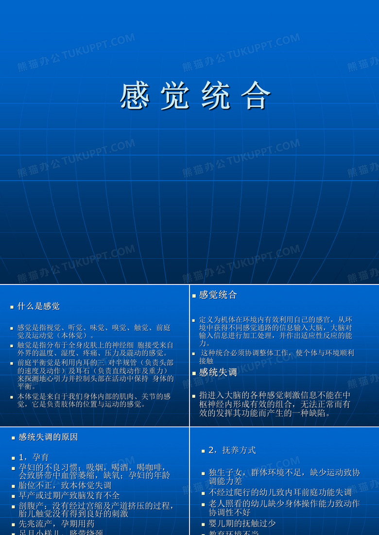 感觉统合课件