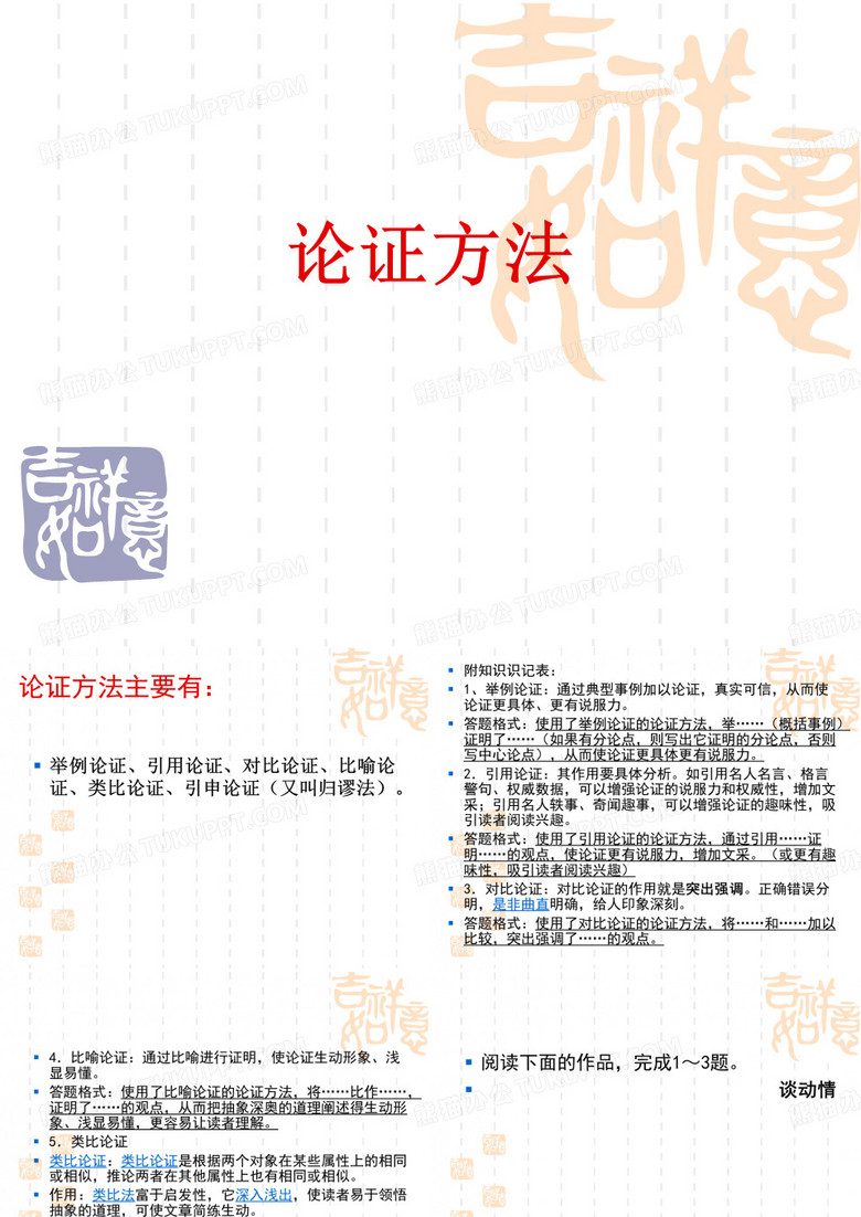 论证方法