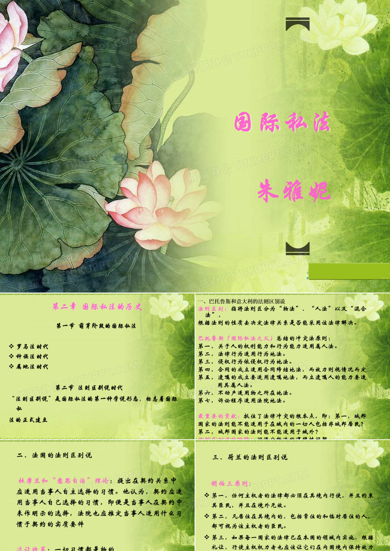 国际私法第二章国际私法的历史