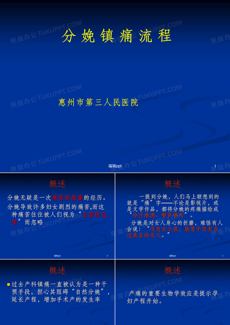 无痛分娩流程