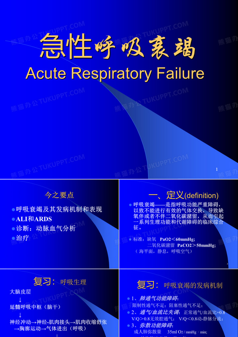 急性呼吸衰竭