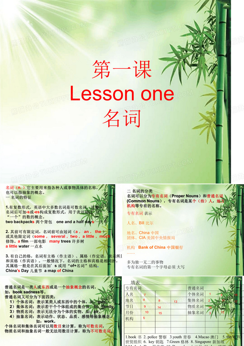 名词名词所有格