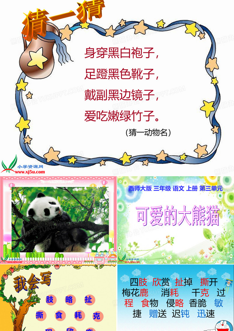 可爱的大熊猫