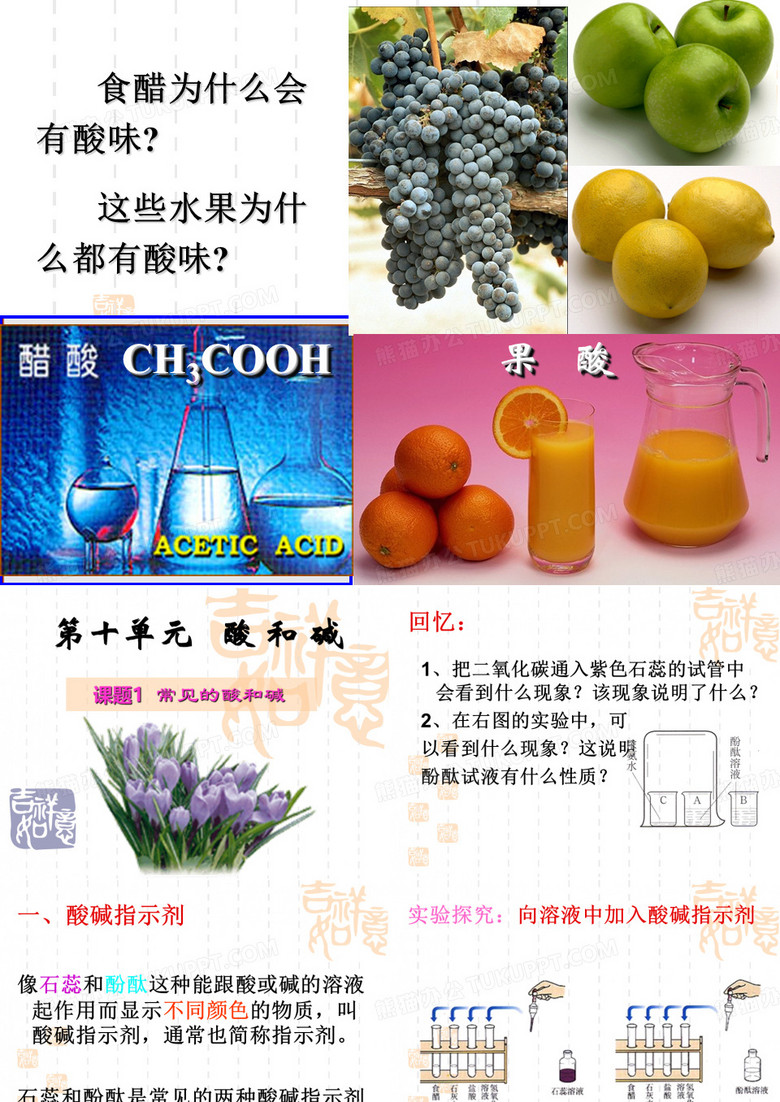 常见的酸和碱(常见的酸)