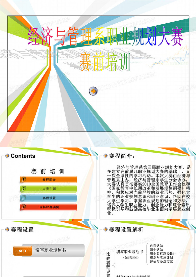 大学生职业规划大赛PPT