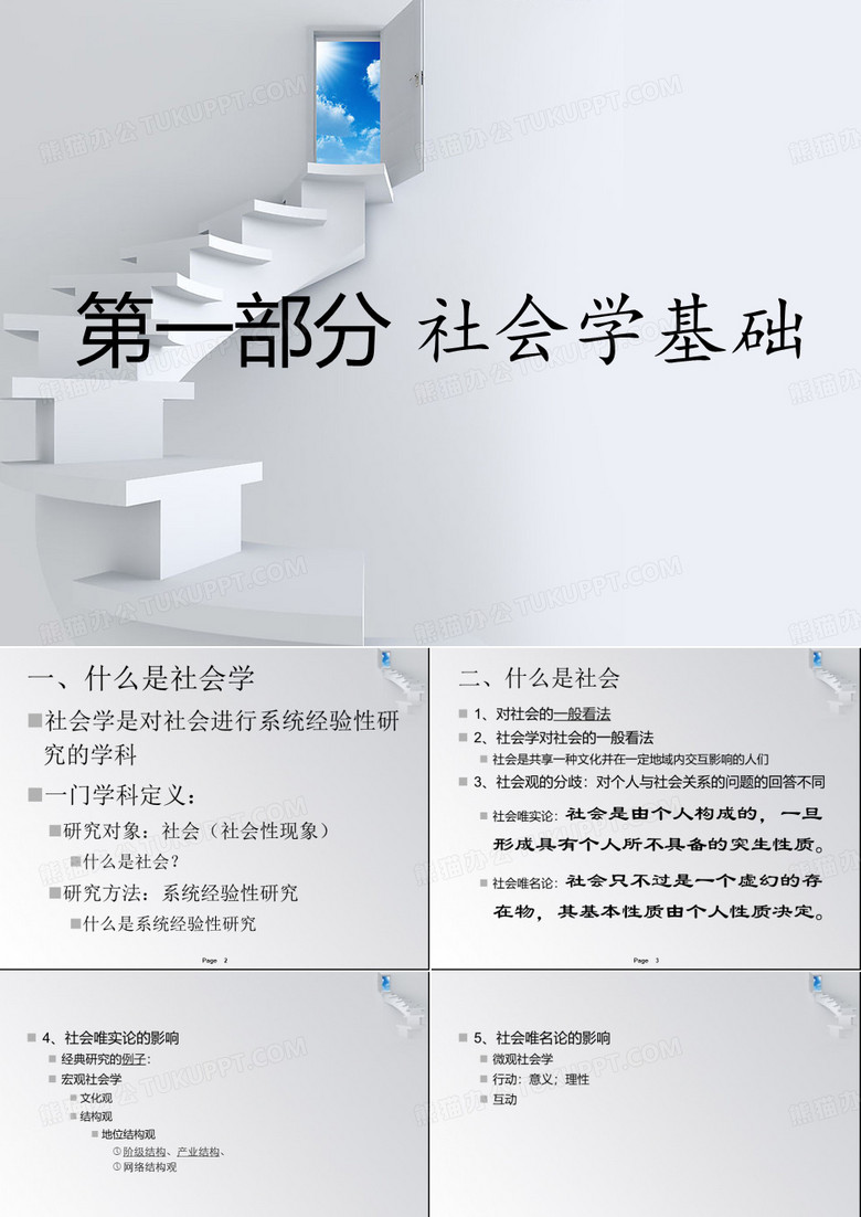 社会学课件PPT 社会学