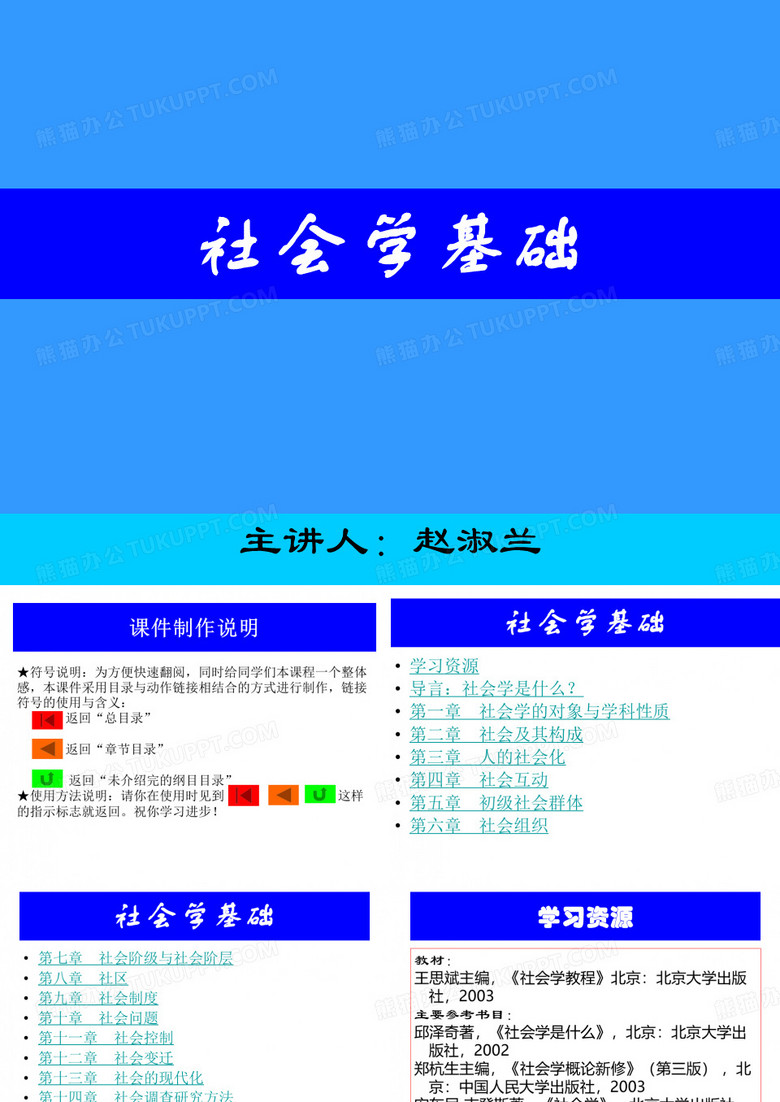 社会学课件(王思斌社会学教程)