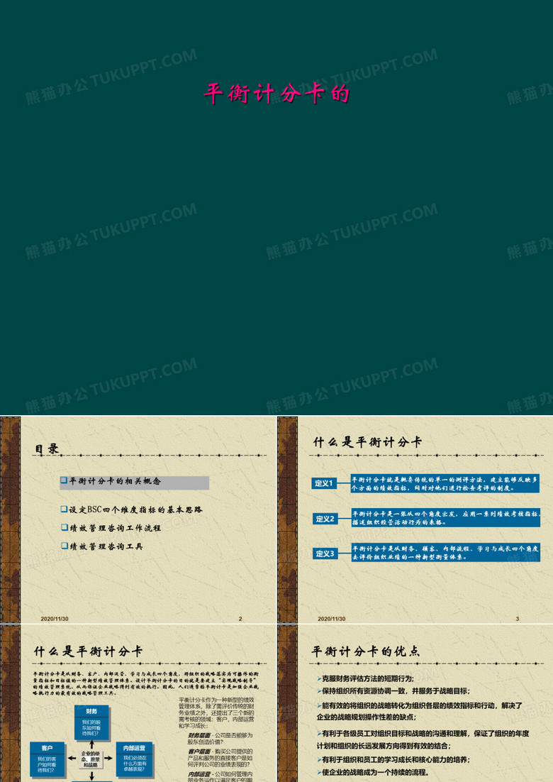 平衡计分卡的