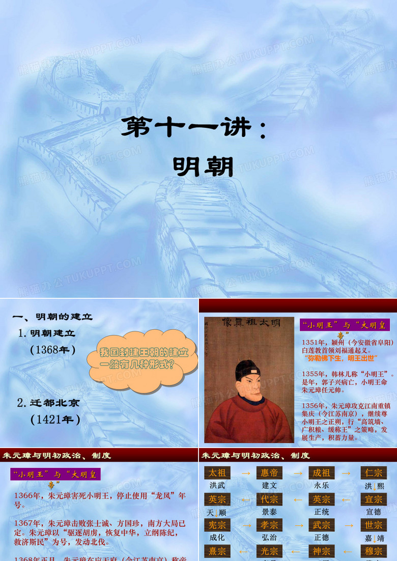 中国通史(明朝)