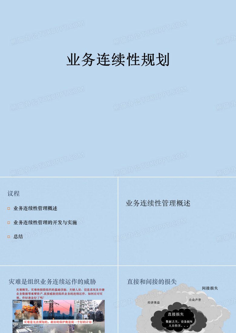 业务连续性规划
