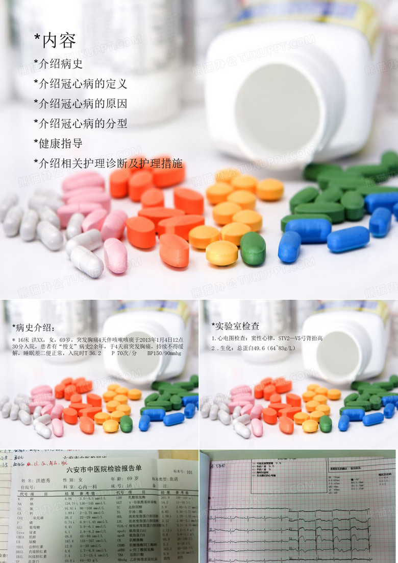 冠心病护理业务查房