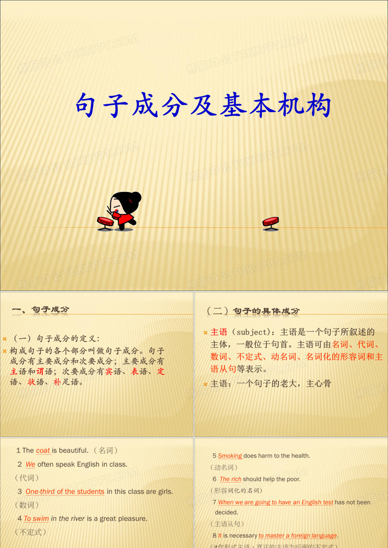 英语句子成分