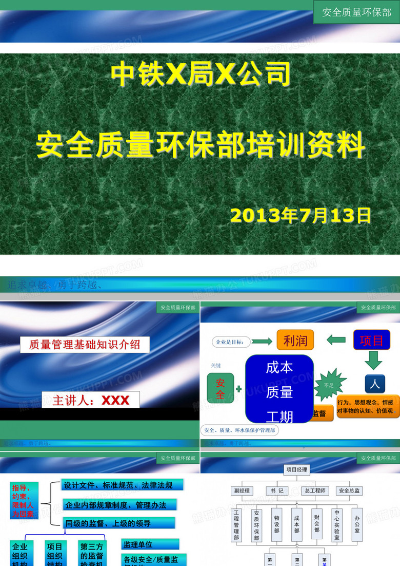 工程质量管理概念