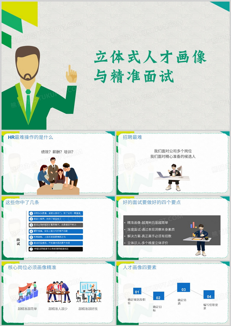 立體式人才畫像與精準(zhǔn)面試PPT模板 立體式人才畫像與精準(zhǔn)面試PPT模板