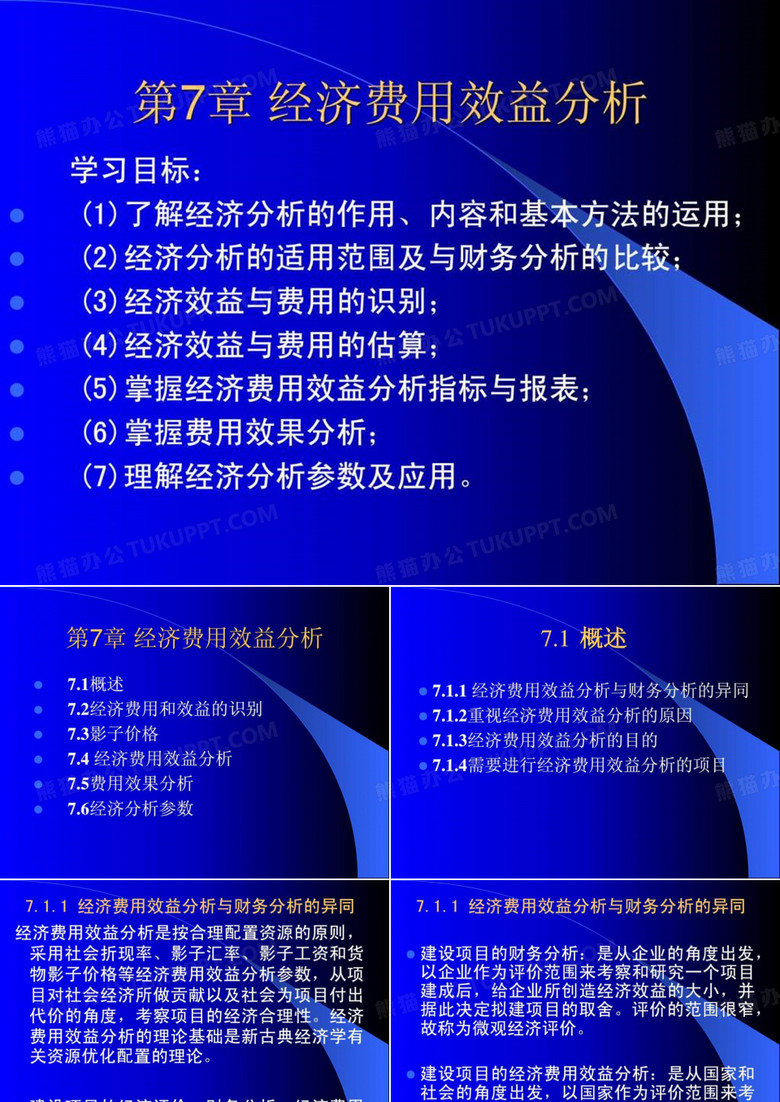经济费用效益分析