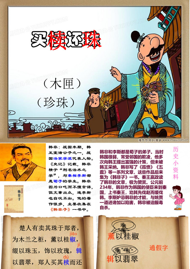 买椟还珠.